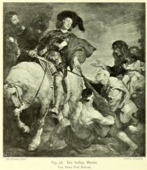 048 Der heilige Martin. Von Peter Paul Rubens