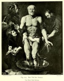 113 Der Tod des Seneca. Von Peter Paul Rubens
