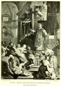161 Ignatius von Loyola Besessene und Kranke heilend. Von Peter Paul Rubens