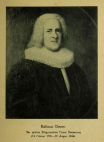005 Balthasar Denner. Der spätere Bürgermeister Franz Doormann (14. Februar 1709-22. August 1784)