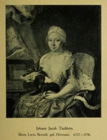 009 Johann Jacob Tischbein. Maria Lucia Berendt, geb. Hörmann. (1727-1778)
