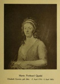 012 Martin Ferdinand Quadal. Elisabeth Goverts, geb. Jahn. (7. April 1754-5. April 1802)