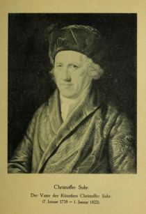 027 Christoffer Suhr. Der Vater des Künstlers Christoffer Suhr. (7. Januar 1738-1. Januar 1822)