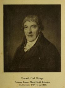 034 Friedrich Carl Groeger. Professor Johann Albert Hinrich Reimarus. (11. November 1729-6. Juni 1814)