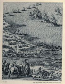 035 Die Belagerung von SAINT-MARTIN-DE-RÉ (Teilbild), Jaques Callot