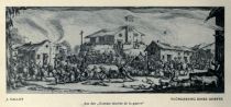 038 Plünderung eines Dorfes, Jaques Callot