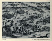 040 Die Belagerung von Breda (Teilbild), Jaques Callot