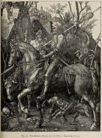 Ritter, Tod und Teufel, A. Dürer, 1513