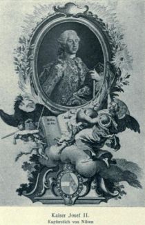 010 Kaiser Josef II. Kupferstich von Nilson