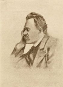 Friedrich Nitzsche (1844-1900) deutscher Philosoph, Philologe und Dichter