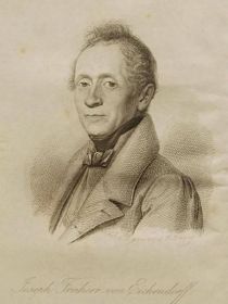 Joseph Karl Benedikt Freiherr von Eichendorff (1788-1857) deutscher Lyriker und Schriftsteller