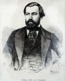 Wolfgang Müller von Königswinter, eigentlich Peter Wilhelm Karl Müller (1816-1873) deutscher Arzt, Politiker und Dichter