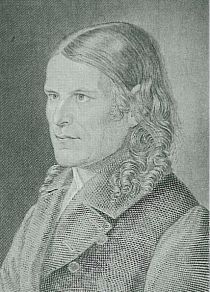 Friedrich Rückert (1788-1866) deutscher Dichter, Übersetzer, Lehrer, Gelehrter für Begründer der deutschen Orientalistik