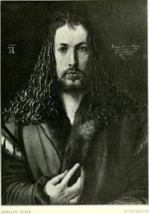 003 Selbstbildnis – Albrecht Dürer (1471-1528) deutscher Maler, Grafiker, Mathematiker