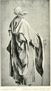 005 Studie zu einem Apostel des Hellerschen Altarbilddes - Albrecht Dürer
