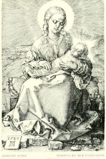 006 Madonna mit dem Wickelkinde - Albrecht Dürer