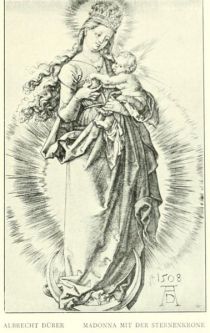 008 Madonna mit der Sternenkrone - Albrecht Dürer