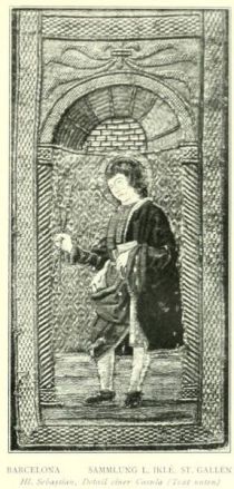 009 Barcelona – Heiliger Sebastian, Ende des 16. Jahrhunderts - Sammlung L. Iklé, St. Gallen Gallen