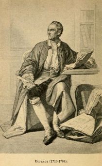 Denis Diderot (1713-1784), französischer Schriftsteller 