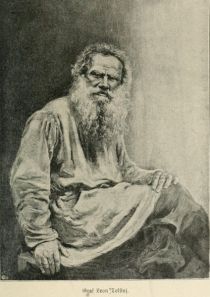 Lew Graf Tolstoi (1828-1910), russischer Schrifsteller
