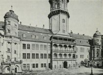 Abb. 20 Großer Schlosshof Nordseite Zustand vor 1896