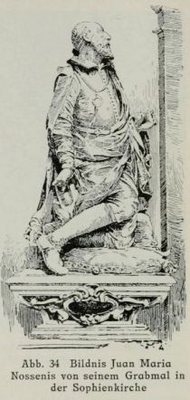 Abb. 34 Bildnis Juan Mario Nossenis von seinem Grabmal in der Sophienkirche 