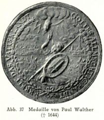 Abb. 37 Medaille von Paul Walther (†1644)