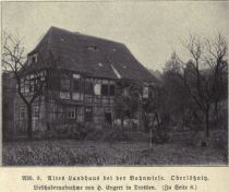 Abb. 3. Altes Landhaus bei der Bahnwiese. Oberlößnitz.