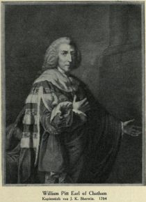 027. William Pitt Earl of Chatham. Kupferstich von J. K. Sherwin. 1784