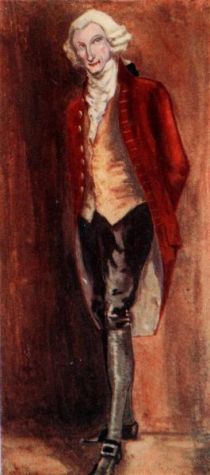 066. Ein Mann der Zeit von George III. 1760-1820