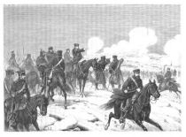Schlachtszene Frankreich 1870