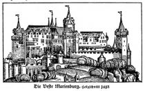 DBK 1525 009 Die Veste Marienburg. 1493
