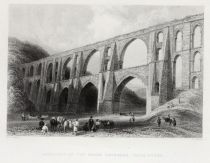 11. Aqueduct of the emperor Valens, near Pyrgo, die Wasserleitung des Kaisers Valens bei Pyrgo