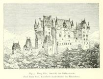 005 Burg Eltz, Ansicht der Südwestseite