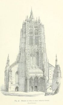 036 Münster zu Ulm in seiner früheren Gestalt