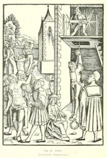 056 Folter (Layenspiegel. Augsburg 1512)