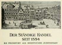 Frankfurt, 001 Der ständige Handel seit 1554