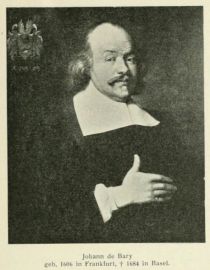Frankfurt, 041 Johann de Bary geb. 1606 in Frankfurt, gest. 1684 in Basel