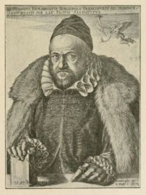 Frankfurt, 029 Feyerabend Sigmund (1528-1590) bedeutender Drucker und Verleger im 16. Jahrhundert