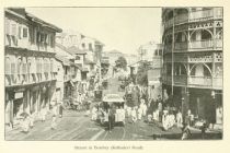 Indien 03 Straße in Bombay (Kalkadevi Road)