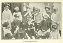 Indien 06 Ein Mahârâja mit Ministern