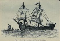 Nordisches Schiff aus der Zeit der Kreuzzüge