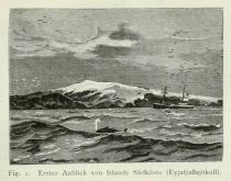 Island 001 Erster Anblick von Islands Südküste (Eyjafjallajökull).