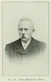 Island 018 Olsen, Björn Magnússon Dr. (1850-1919) isländischer Philologe