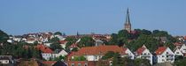 Bergen, Panorama von Westen