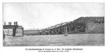 Die Eisenbahnkatastrophe bei Demmin am 15. Mai 1900, Die eingestürzte Eisenbahnbrücke