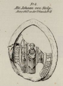 Greifswald, Nr. 04 Abt Johann von Stolp, 1457