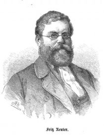 Reuter, Fritz (1810-1874) einer der bedeutendsten mecklenburger Dichter und Schriftsteller (2)