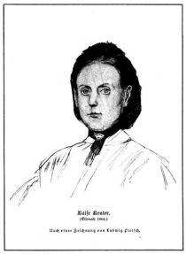 Reuter, Luise (1817-1894) Ehefrau des Dichters Fritz Reuter