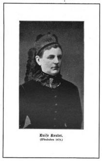 Reuter, Luise (1817-1894) Ehefrau des Dichters Fritz Reuter (2)